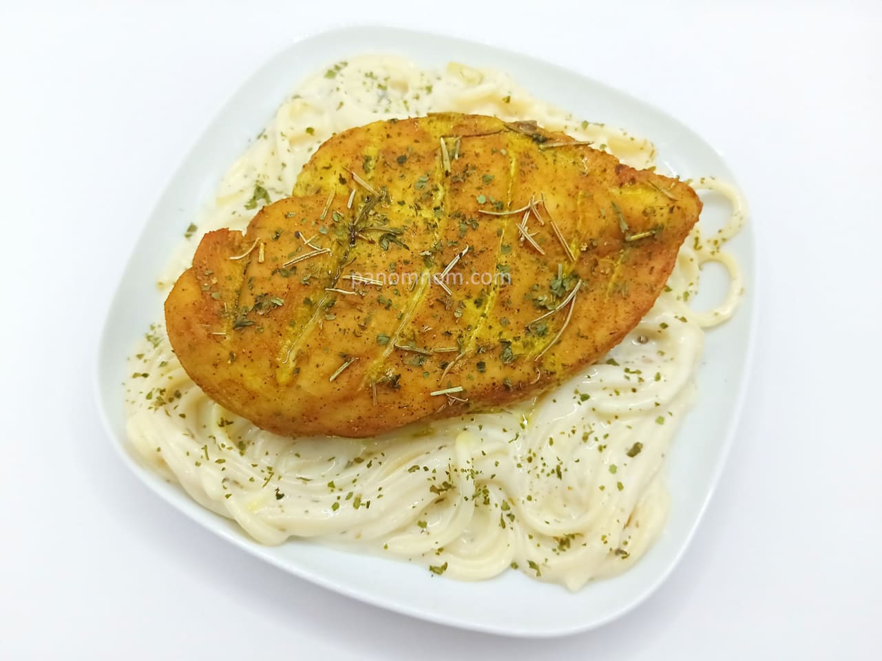 Homemade Turmeric Chicken Pasta Recipe